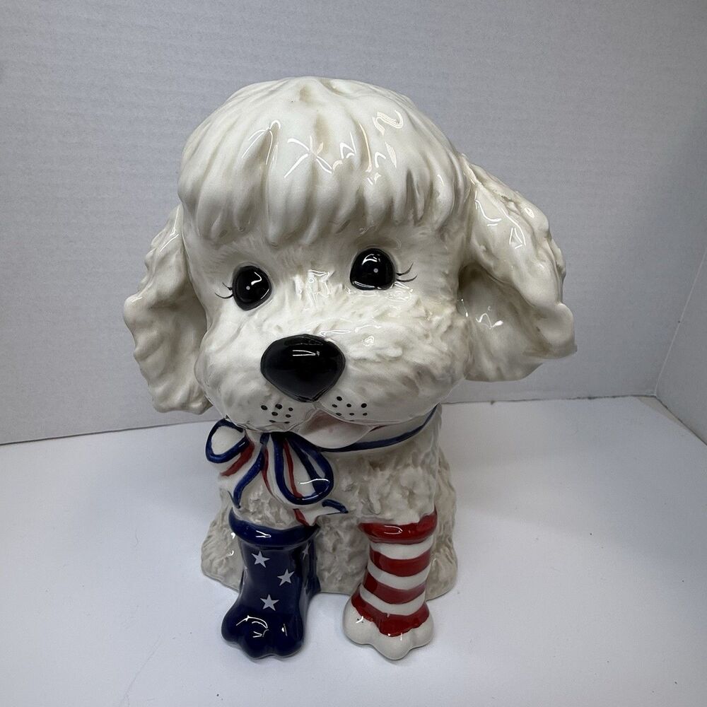 Blue Sky Clayworks 2025 Happy 4th Of July Dog New